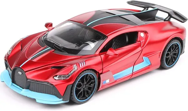 Flame_Red_1:32_Bugatti_Divo_Zinc_Alloy_Pull_Back_Car_Diecast_Electronic_Toys_With_Lights_And_Music,Decorative,Mini_Vehicles_Toys_For_Kids,Boyfriend,Young_Peoples_Gift_Flame_Red