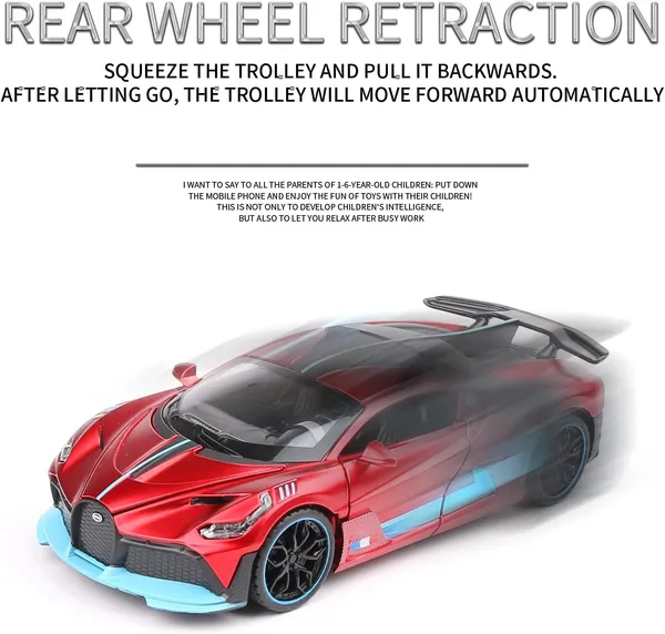 Flame_Red_1:32_Bugatti_Divo_Zinc_Alloy_Pull_Back_Car_Diecast_Electronic_Toys_With_Lights_And_Music,Decorative,Mini_Vehicles_Toys_For_Kids,Boyfriend,Young_Peoples_Gift_Flame_Red