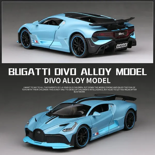 Multicolor_1:32_Bugatti_Divo_zinc_Alloy_Pull_Back_Car_Diecast_Electronic_Toys_with_Lights_and_Music,Decorative,Mini_Vehicles_Toys_for_Kids,Boyfriend,Young_Peoples_Gift_Turquoise