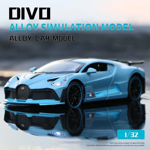 Multicolor_1:32_Bugatti_Divo_zinc_Alloy_Pull_Back_Car_Diecast_Electronic_Toys_with_Lights_and_Music,Decorative,Mini_Vehicles_Toys_for_Kids,Boyfriend,Young_Peoples_Gift_Turquoise