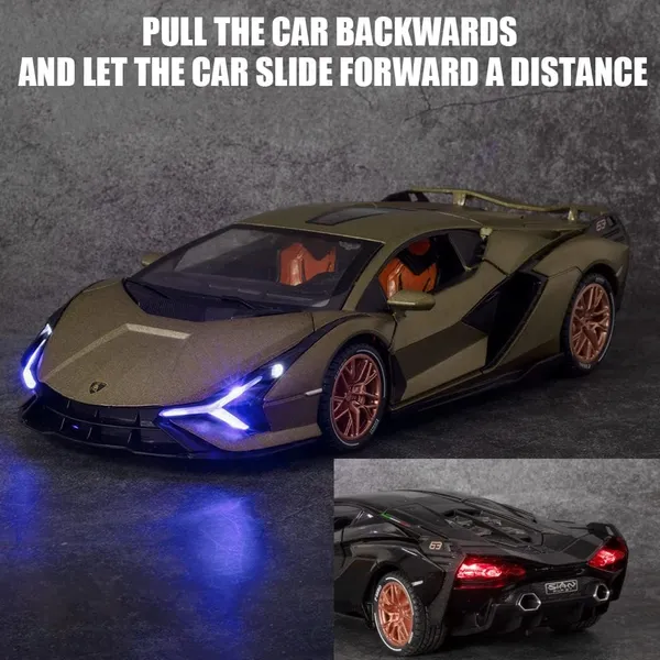 Glossy_Black_1/24_Die_Cast_Lamborghini_Sian_Fop_37_Model_Toy_Car_With_Light_And_Sound,_Pull_Back_Vehicles_Toy_Car_For_Toddlers_Boys_Girls_Birthday_Gift_glossy_Black