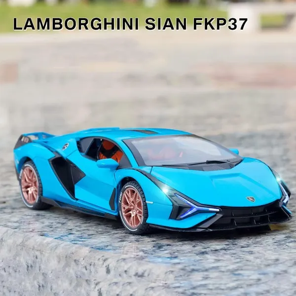 Blue_1/24_Die_Cast_Lamborghini_Sian_Fkp_37_Model_Toy_Car_With_Light_And_Sound,_Pull_Back_Vehicles_Toy_Car_For_Toddlers_Boys_Girls_Birthday_Gift_Glossy_Blue