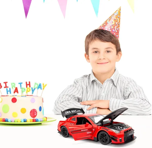 Red_1/24_Scale_Compatible_For_Nissan_Gtr_Model_Car_Toy,_Zinc_Alloy_Pull_Back_Toy_Car_With_Sound_And_Light_For_Kids_Boy_Girl_Gift_Gtr_Red