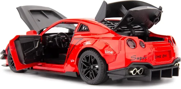 Red_1/24_Scale_Compatible_For_Nissan_Gtr_Model_Car_Toy,_Zinc_Alloy_Pull_Back_Toy_Car_With_Sound_And_Light_For_Kids_Boy_Girl_Gift_Gtr_Red