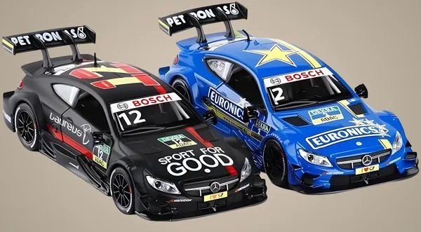 Multicolor_1:43_Scale_Die-Cast_Mercedes-Benz_Dtm_Racing_Model_Car_Toy_With_Tray,_Collectible_Metal_Toy_Car_With_Openable_Doors,Light,Sound_&_Pull-Back_Action(Colour_As_Per_Stock)