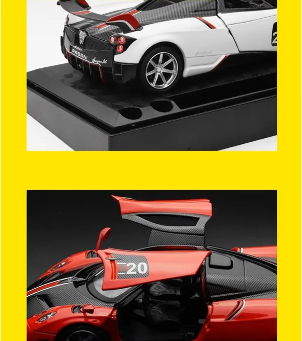 Multicolor_1:32_Scale_Die-Cast_Pagani_Huayra_Model_Car_Pull-Back_Action,_Light_&_Sound_Effects,_Openable_Doors,_Collectible_Metal_Toy_Car_For_Kids_&_Adults