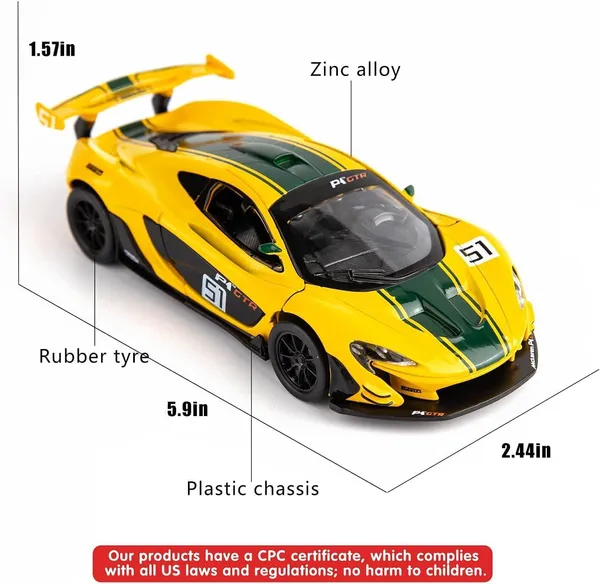 Multicolor_1:40_Mclaren_Die-Cast_Toy_Car_Pull-Back_Action,_Led_Lights_&_Realistic_Engine_Sound,_Openable_Butterfly_Doors,_Premium_Metal_Model_For_Kids_&_Collectors