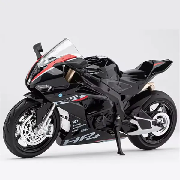 White_&_Black_1:12_Scale_Hp4_Race_Diecast_Motorcycle_Model_Realistic_Collectible_Toy_Bike,_Kickstand_&_Detailed_Graphics_Perfect_For_Collectors_&_Gift_For_Bike_Lovers(Assorted_Colours)