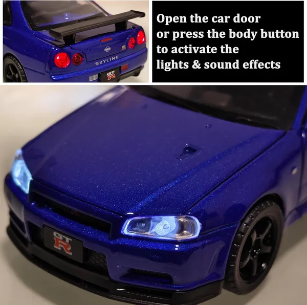 Blue_1/32_Skyline_Gtr_R34_Model_Car_Die-Cast_Toy_Cars_Metal_Model_Car_Toys_With_Light_And_Sound_Pull_Back_Collectible_Model_For_Children_Age_3_+_Year_Old_Festival_Gift_Silver,Blue