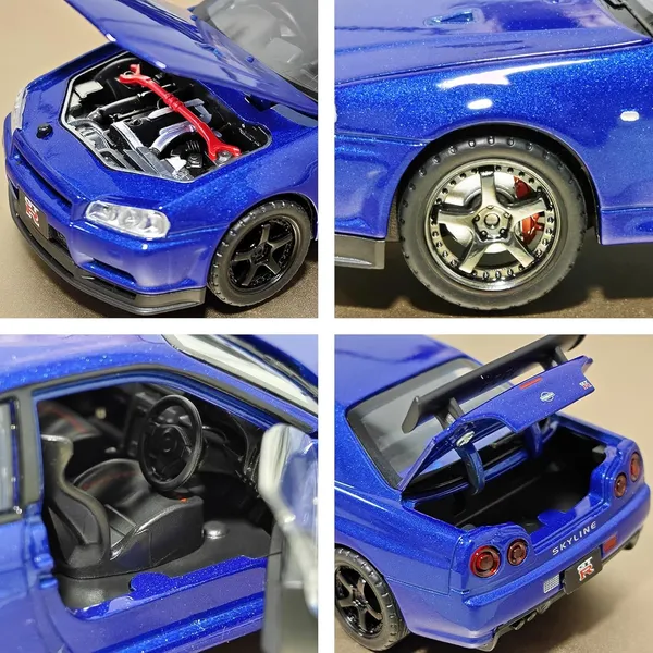 Blue_1/32_Skyline_Gtr_R34_Model_Car_Die-Cast_Toy_Cars_Metal_Model_Car_Toys_With_Light_And_Sound_Pull_Back_Collectible_Model_For_Children_Age_3_+_Year_Old_Festival_Gift_Silver,Blue