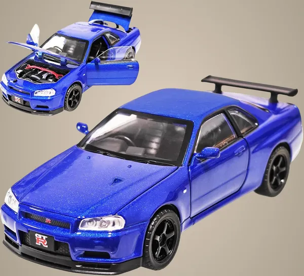 Blue_1/32_Skyline_Gtr_R34_Model_Car_Die-Cast_Toy_Cars_Metal_Model_Car_Toys_With_Light_And_Sound_Pull_Back_Collectible_Model_For_Children_Age_3_+_Year_Old_Festival_Gift_Silver,Blue