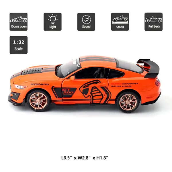 Orange_1:32_Scale_Shelby_Gt500_Die-Cast_Model_Car_Blue_Metal_Toy_Car_With_Lights,_Sound_&_Openable_Doors_Pull_Back_Action_Collectible_Vehicle_Orange_Color