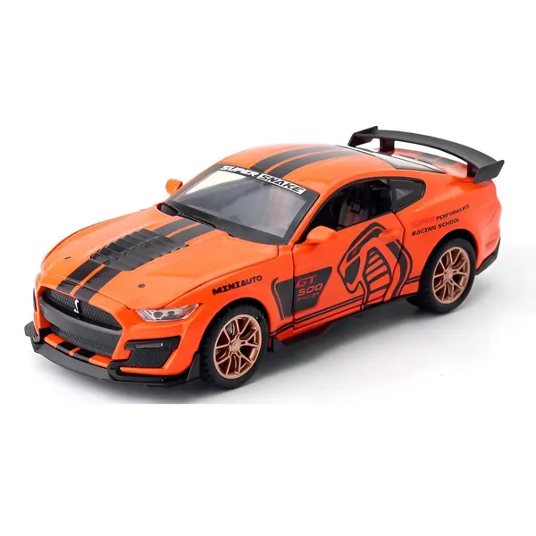 Orange_1:32_Scale_Shelby_Gt500_Die-Cast_Model_Car_Blue_Metal_Toy_Car_With_Lights,_Sound_&_Openable_Doors_Pull_Back_Action_Collectible_Vehicle_Orange_Color