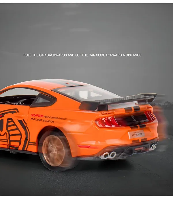 Orange_1:32_Scale_Shelby_Gt500_Die-Cast_Model_Car_Blue_Metal_Toy_Car_With_Lights,_Sound_&_Openable_Doors_Pull_Back_Action_Collectible_Vehicle_Orange_Color