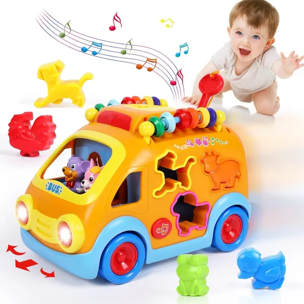 Multicolor_Musical_Animal_Bus_Toy_For_Toddlers_-_Shape_Sorter_&_Pull-Along_Learning_Toy_With_Lights_-_Educational_Activity_Toy_For_1-3_Year_Old_Boys_&_Girls