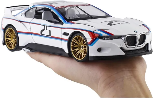 White_1:34_3.0_Csl_Hommage_R_Scale_Die-Cast_Model_Car_With_Music_&_Sound_Effects,_White