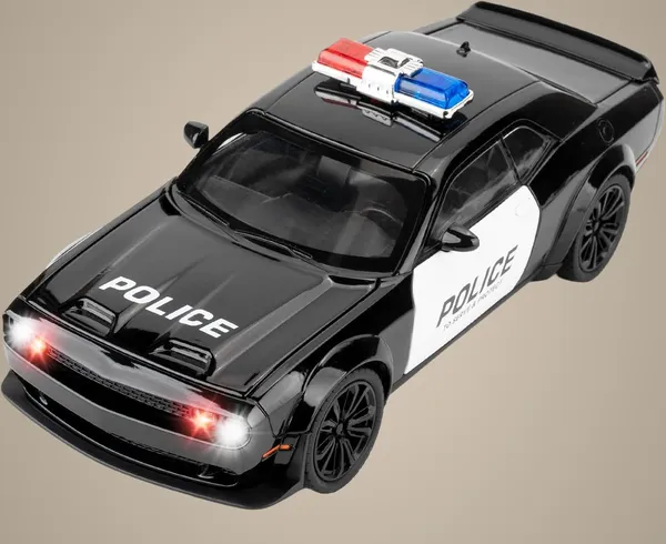 Black_1:24_Dodge_Challenger_Srt_Hellcat_Die?Cast_Police_Car_Model_For_Boys,With_Lights_&_Sounds_-_Pull?Back,_Openable_Doors_-_Collectible_Toy_Gift_For_Kids_3-12,_Black