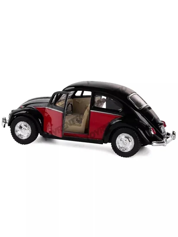 Black_Burgundy_1:32_Scale_1967_Classic_Beetle_Die-Cast_Car_Model_-_Inertia-Powered_Metal_Toy_Vehicle_With_Opening_Doors_-_Vintage_Collectible_For_Kids_&_Adults_Black_Burgundy