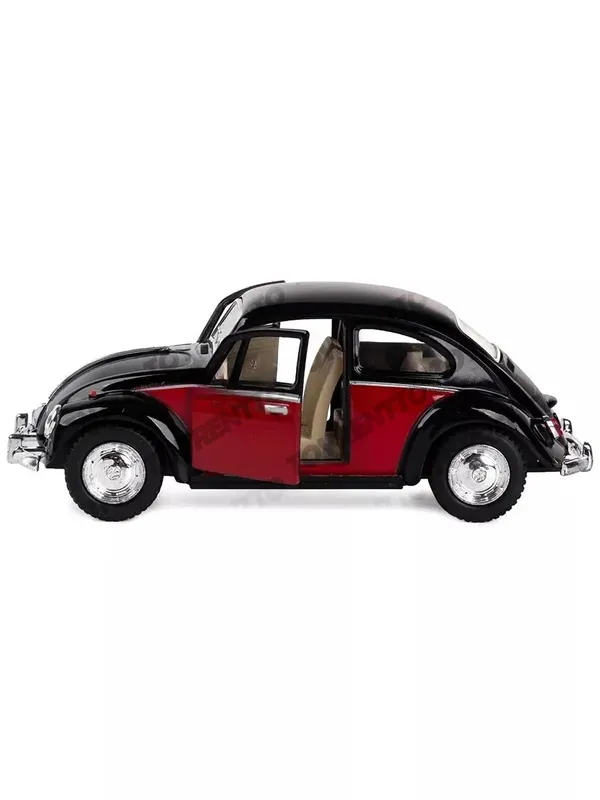Black_Burgundy_1:32_Scale_1967_Classic_Beetle_Die-Cast_Car_Model_-_Inertia-Powered_Metal_Toy_Vehicle_With_Opening_Doors_-_Vintage_Collectible_For_Kids_&_Adults_Black_Burgundy
