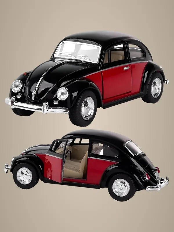 Black_Burgundy_1:32_Scale_1967_Classic_Beetle_Die-Cast_Car_Model_-_Inertia-Powered_Metal_Toy_Vehicle_With_Opening_Doors_-_Vintage_Collectible_For_Kids_&_Adults_Black_Burgundy