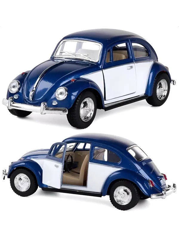 Blue_White_1:32_Scale_1967_Classic_Beetle_Die-Cast_Car_Model_-_Inertia-Powered_Metal_Toy_Vehicle_With_Opening_Doors_-_Vintage_Collectible_For_Kids_&_Adults_Blue_White