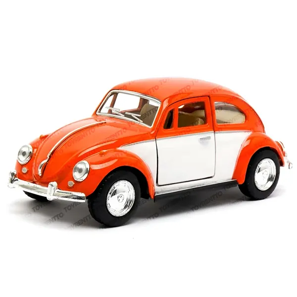 Orange_White_1:32_Scale_1967_Classic_Beetle_Die-Cast_Car_Model_-_Inertia-Powered_Metal_Toy_Vehicle_With_Opening_Doors_-_Vintage_Collectible_For_Kids_&_Adults_Orane_White