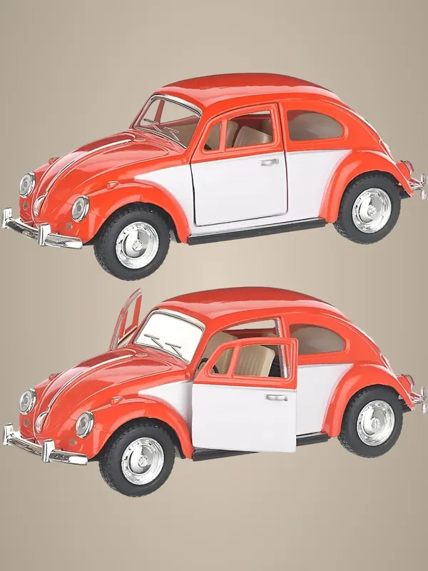 Orange_White_1:32_Scale_1967_Classic_Beetle_Die-Cast_Car_Model_-_Inertia-Powered_Metal_Toy_Vehicle_With_Opening_Doors_-_Vintage_Collectible_For_Kids_&_Adults_Orane_White