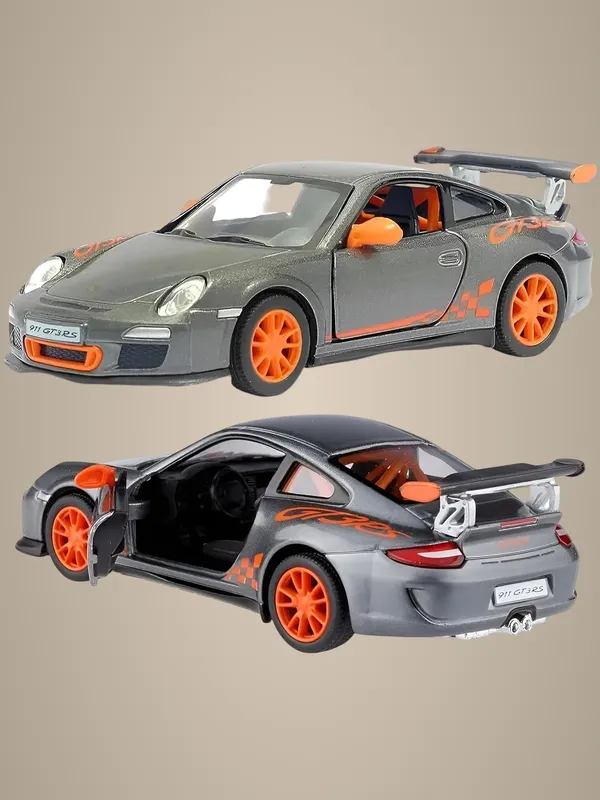 Grey_1:36_Porschee_Gt3_Rs_2010_Alloy_Sports_Car_Model_-_Diecast_Metal_Pull_Back_Toy_With_Openable_Doors,_Inertia_Action,_Collectible_Car_For_Kids_&_Adults-Grey