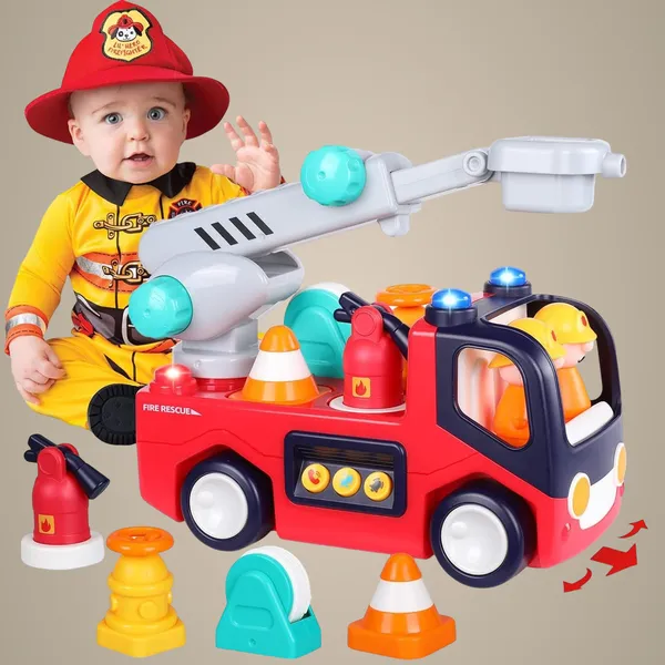 Multicolor_Educational_Fire_Truck_Toy_With_Music_&_Lights_-_Bump_And_Go_Fire_Engine_For_Toddlers_12-36Months_For_Boys_&_Girls