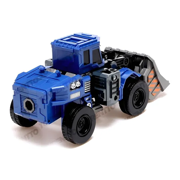 Multicolor_8_Inch_2_In_1_Transforming_Loader_Truck_Robot_Toy_Construction_Vehicle_To_Warrior_Action_Figure_|_Durable_Abs_Plastic_Collectible_Gift_For_Kids_6+