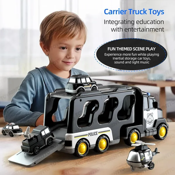 5_In_1_Friction_Powered_Police_Truck_Toy_Set_With_Music_|_Montessori_Educational_Carrier_&_Four_Armored_Vehicles,_Light-Up_Sounds,_Fun_Birthday_Gift_For_Kids_3+