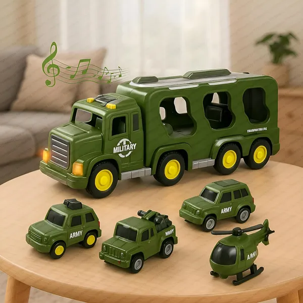 Multicolor_5_In_1_Friction_Powered_Military_Truck_Toy_Set_With_Music_Montessori_Educational_Carrier_&_Four_Armored_Vehicles,_Light-Up_Sounds,_Fun_Birthday_Gift_For_Kids_3+