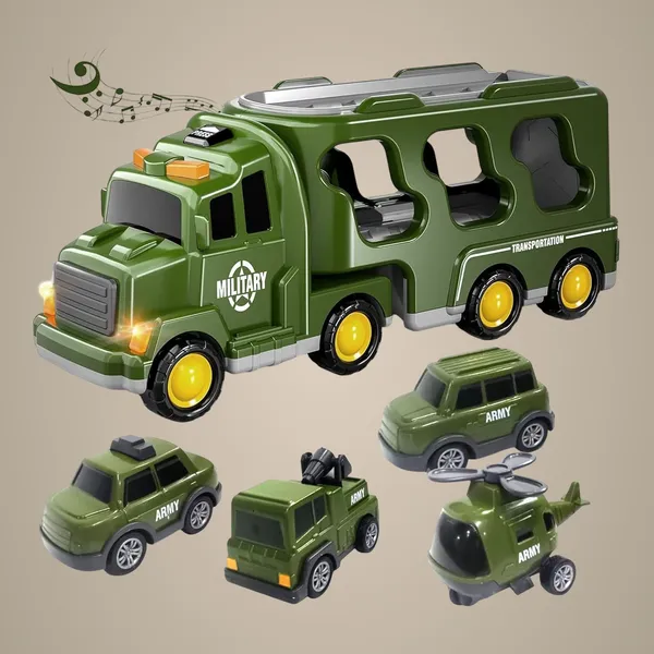 Multicolor_5_In_1_Friction_Powered_Military_Truck_Toy_Set_With_Music_Montessori_Educational_Carrier_&_Four_Armored_Vehicles,_Light-Up_Sounds,_Fun_Birthday_Gift_For_Kids_3+