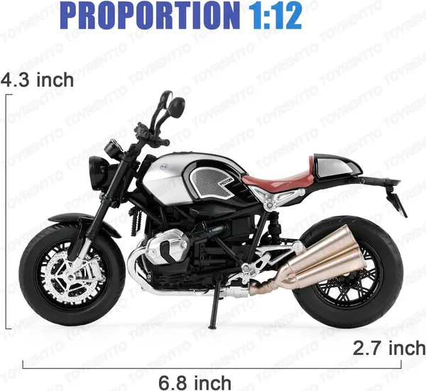 Grey_1:12_Scale_Bmw_R_Ninet_Die-Cast_Bike_Model_With_Light_&_Sound_-_Pull_Back_Toy_Motorcycle_For_Kids_&_Collectors_Grey