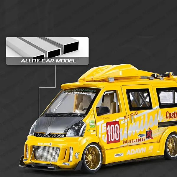 Yellow_1:24_Wuling_Hongguang_Graffiti_Racing_Van_Toy_Die-Cast_Model_Bus_With_Light,_Sound_Door_Open_&_Pull_Back_Action,Mini_Van_Toy_For_Kids_&_Collectors_Yellow