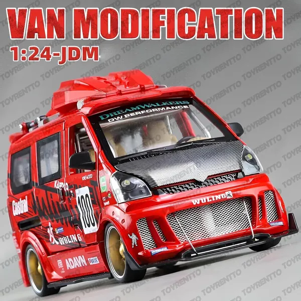 Red_1:24_Wuling_Hongguang_Graffiti_Racing_Van_Toy_Die-Cast_Model_Bus_With_Light,_Sound_Door_Open_&_Pull_Back_Action,Mini_Van_Toy_For_Kids_&_Collectors_Red