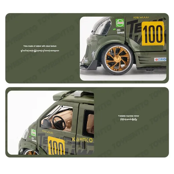 Green_1:24_Wuling_Hongguang_Graffiti_Racing_Van_Toy_Die-Cast_Model_Bus_With_Light,_Sound_Door_Open_&_Pull_Back_Action,Mini_Van_Toy_For_Kids_&_Collectors_Green