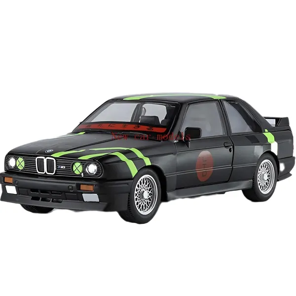 Multicolor_1:24_Bmw_M3_Die-Cast_Model_Car_-_Pull_Back_Toy_With_Lights,_Music_&_Steering_Wheel_Horn,_Matte_Black_Street_Weapon_Racing_Style_Metal_Vehicle_For_Kids_&_Collectors