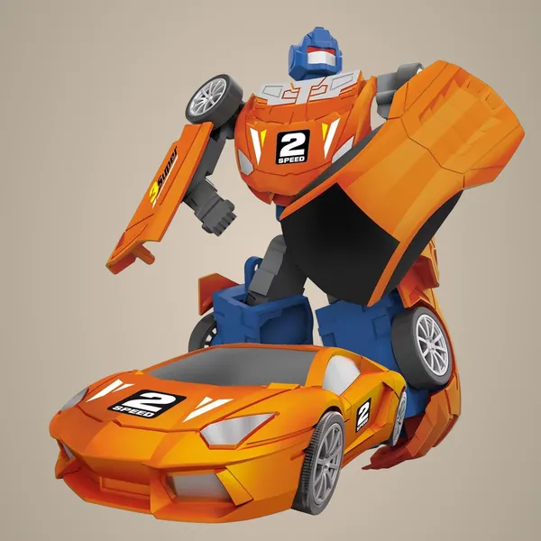 Multicolor_4_Inch_Manual_Transforming_Robot_Car_Toy_Convertible_Action_Figure_Vehicle_For_Kids