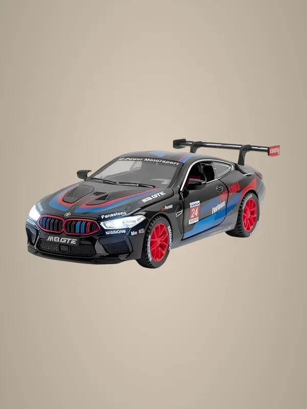 Black_1:32_Scale_Bmw_M8_Gte_Die-Cast_Racing_Car_Model_Metal_Toy_Sports_Car_With_Openable_Doors,_Lights_&_Sound,_Pull_Back_Action,_Mission_Furious_Livery_For_Kids_&_Collectors