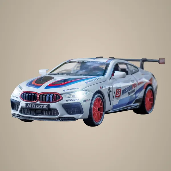 Livery_White_1:32_Scale_Bmw_M4_Gt3_Die-Cast_Racing_Car_Model_Metal_Toy_Sports_Car_With_Openable_Doors,_Lights_&_Sound,_Pull_Back_Action,_Mission_Possible_Furious_Livery_For_Kids_&_Collectors