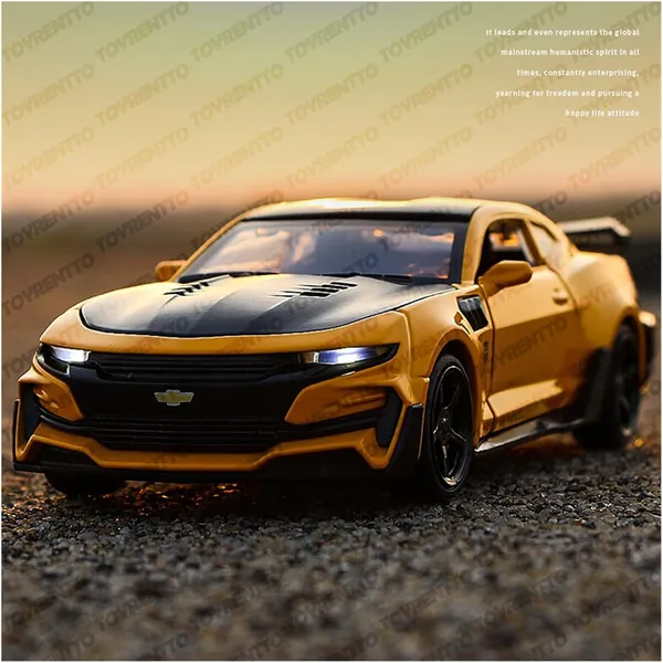 Yellow_1:24_Scale_Chevrolet_Camaro_Die-Cast_Car_Model_Toy_With_Light_&_Music,_Pull_Back_Action,_Openable_Doors_&_Detailed_Interior,_Alloy_Car_For_Kids_&_Collectors