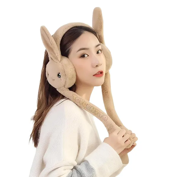 Bunny_Beige_Moving_Bunny_Ear_Plush_Earmuffs_Cute_Fluffy_Winter_Ear_Warmers_With_Wiggle_Ears,_Soft_Warm_Fleece_Headband_For_Women,_Girls_&_Kids,_Adjustable_Kawaii_Cosplay_Accessory