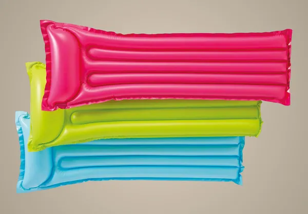 Multicolor_Intext_Mat_Relax-A-Mat_Float_Water_Swim_Green_Pool_Lake_Raft_Tube_Flotation_-Set_Of_2