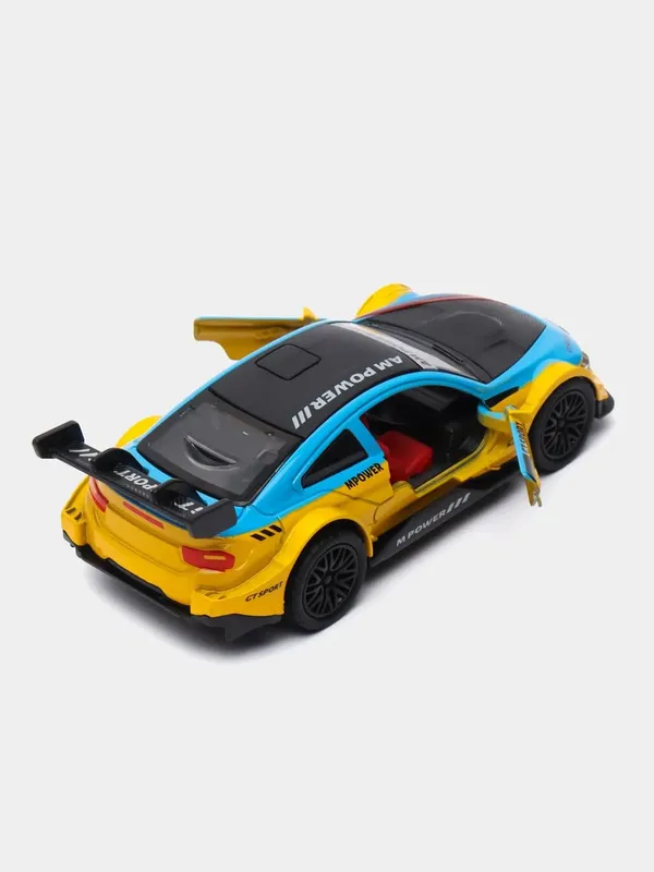 Yellow_Blue_Gt_Pullback_Sport_Racing_Toy_Car_For_Kids_With_Openable_Doors_