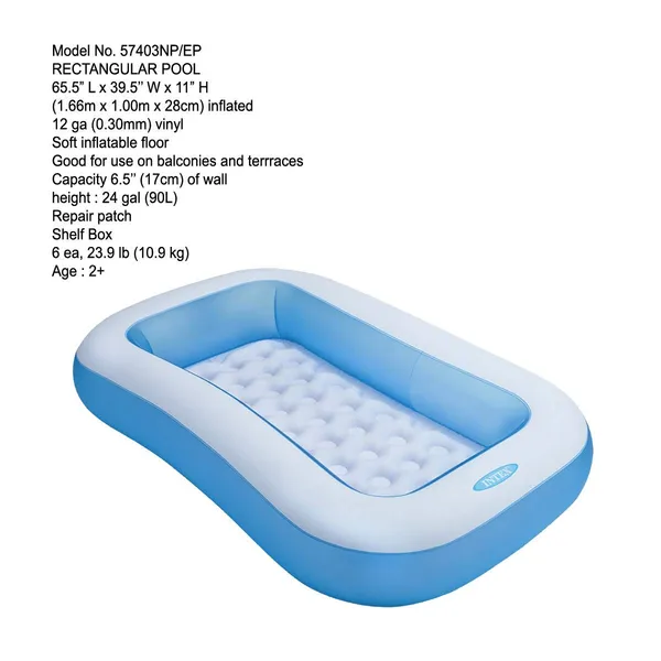 Multicolor_Intex_Miniature_Vinyl_Inflatable_Rectangular_Swimming_Pool