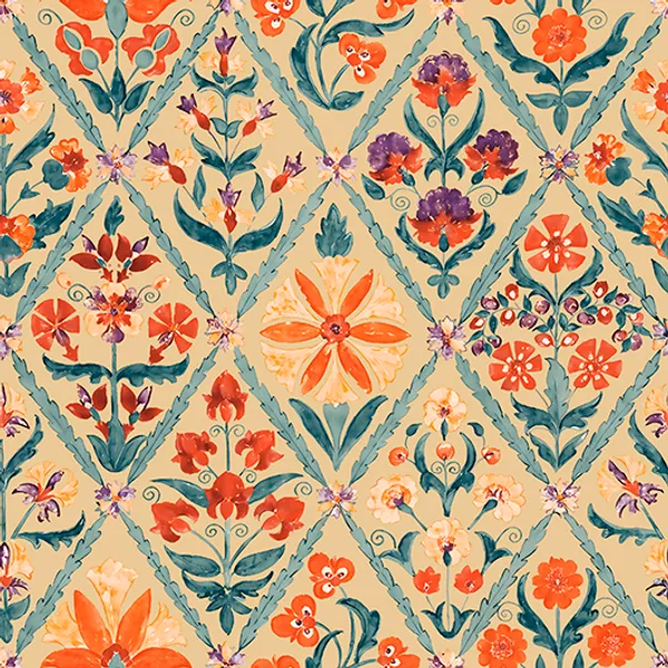 Mughal_Floral_Trellis_Fabric_Wallpapers_For_Decoration_(0.53_mtr-10_mtr)