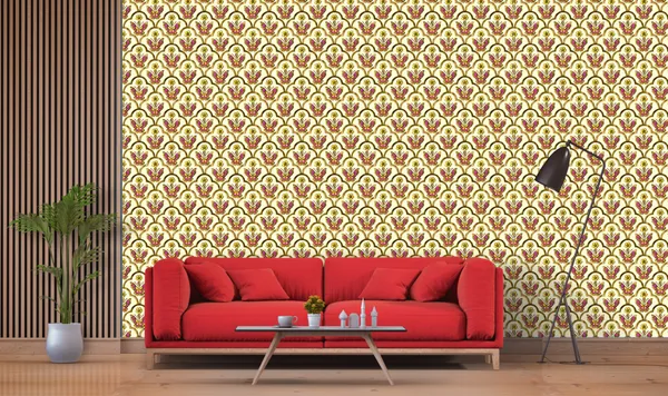 Gilded_Butterfly_Scallop_Pattern_Wallpapers_For_Decoration_(0.53_mtr-10_mtr)