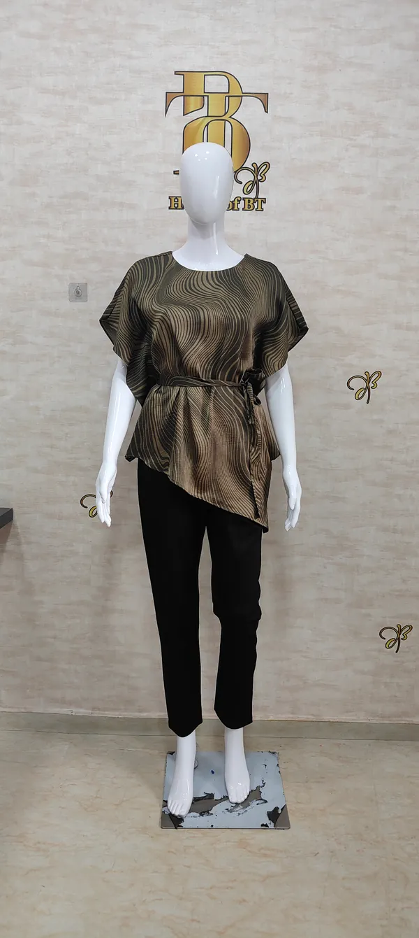 Olive_Satin_Comfy_Kaftan_Tunic_For_Women_&_Girls