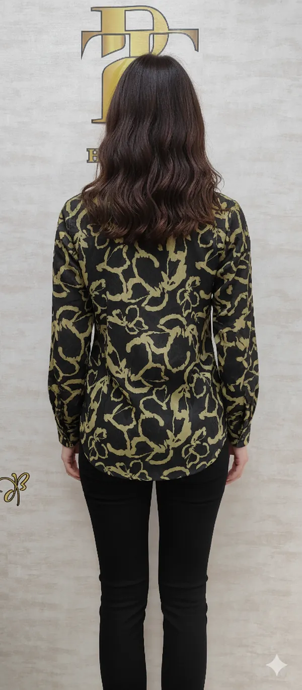 Green_Blended_Rayon_Dense_Floral_Print_Tunic_For_Women_&_Girls
